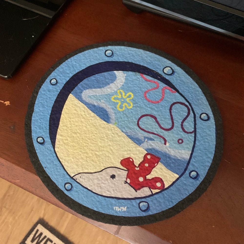Foam Mood Mat Dab Mat “Hashley” SpongeBob Art